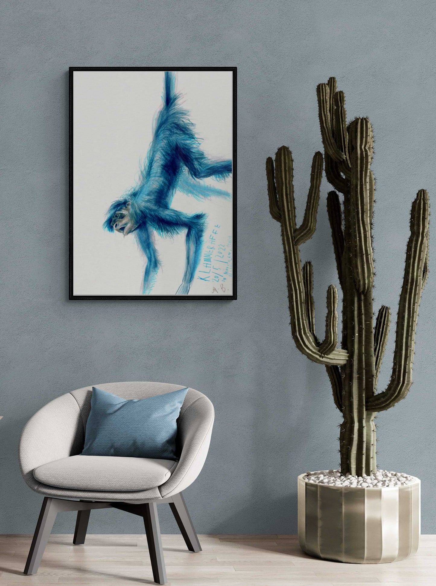 Blue monkey