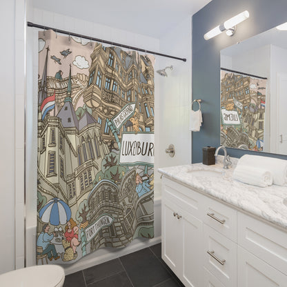 Luxemburg Shower Curtain