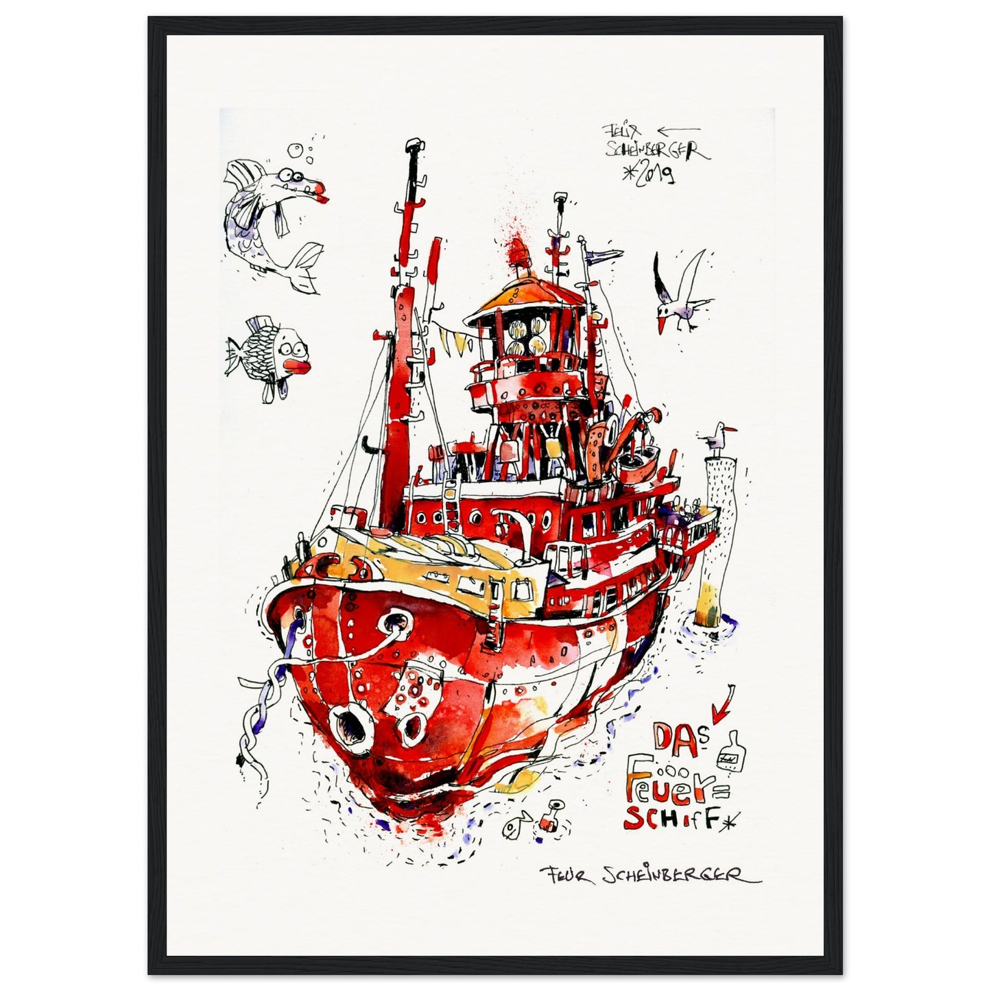 Das Feuerschiff Hamburg