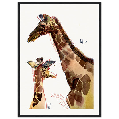 Two Giraffes