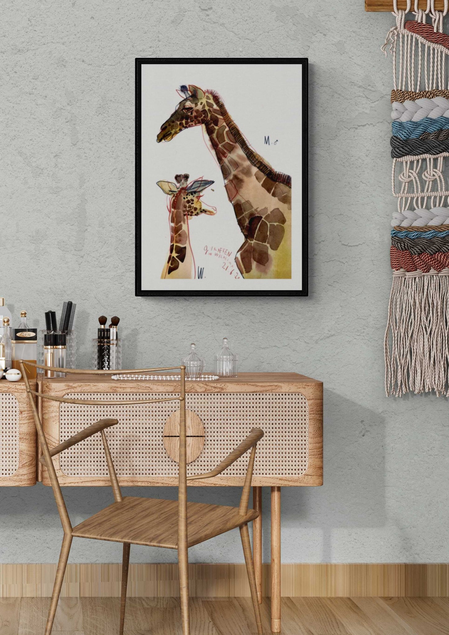 Two Giraffes