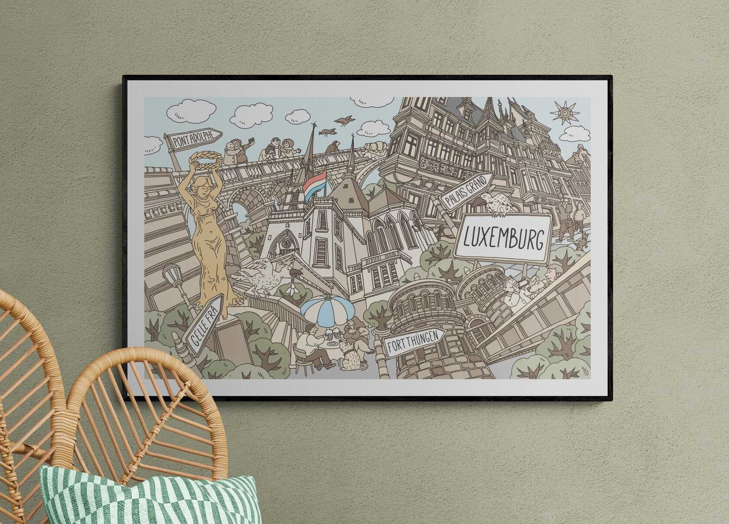 Luxembourg: The City Portrait