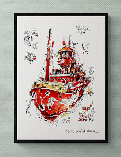 Das Feuerschiff Hamburg