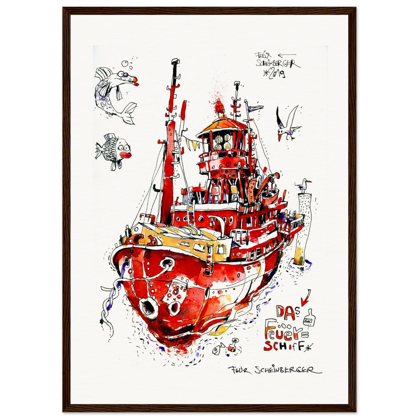Das Feuerschiff Hamburg