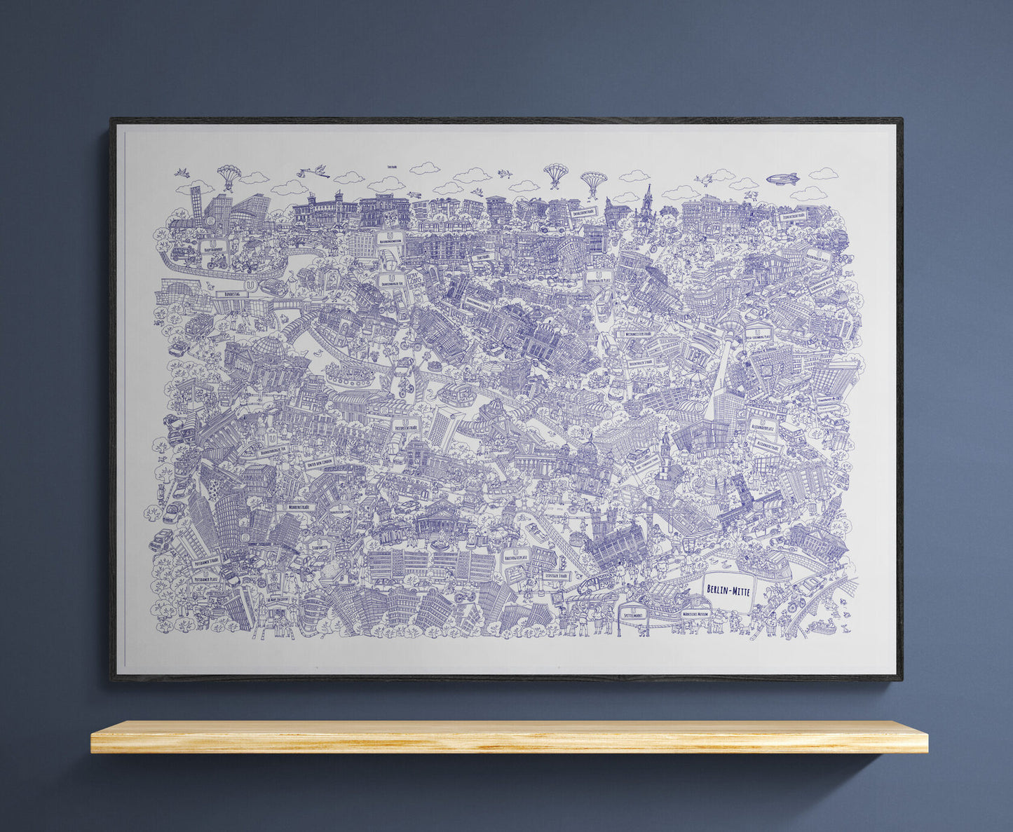 Berlin Mitte: Ballpoint Sketch Edition