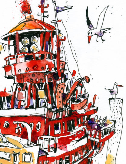 Das Feuerschiff Hamburg