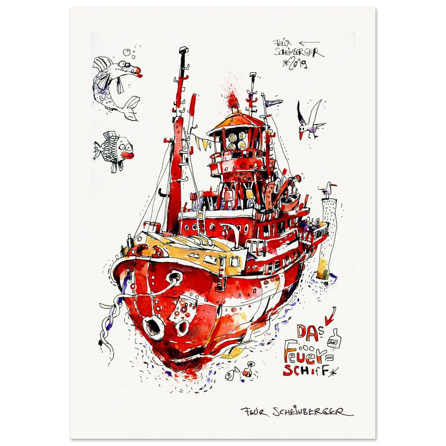 Das Feuerschiff Hamburg