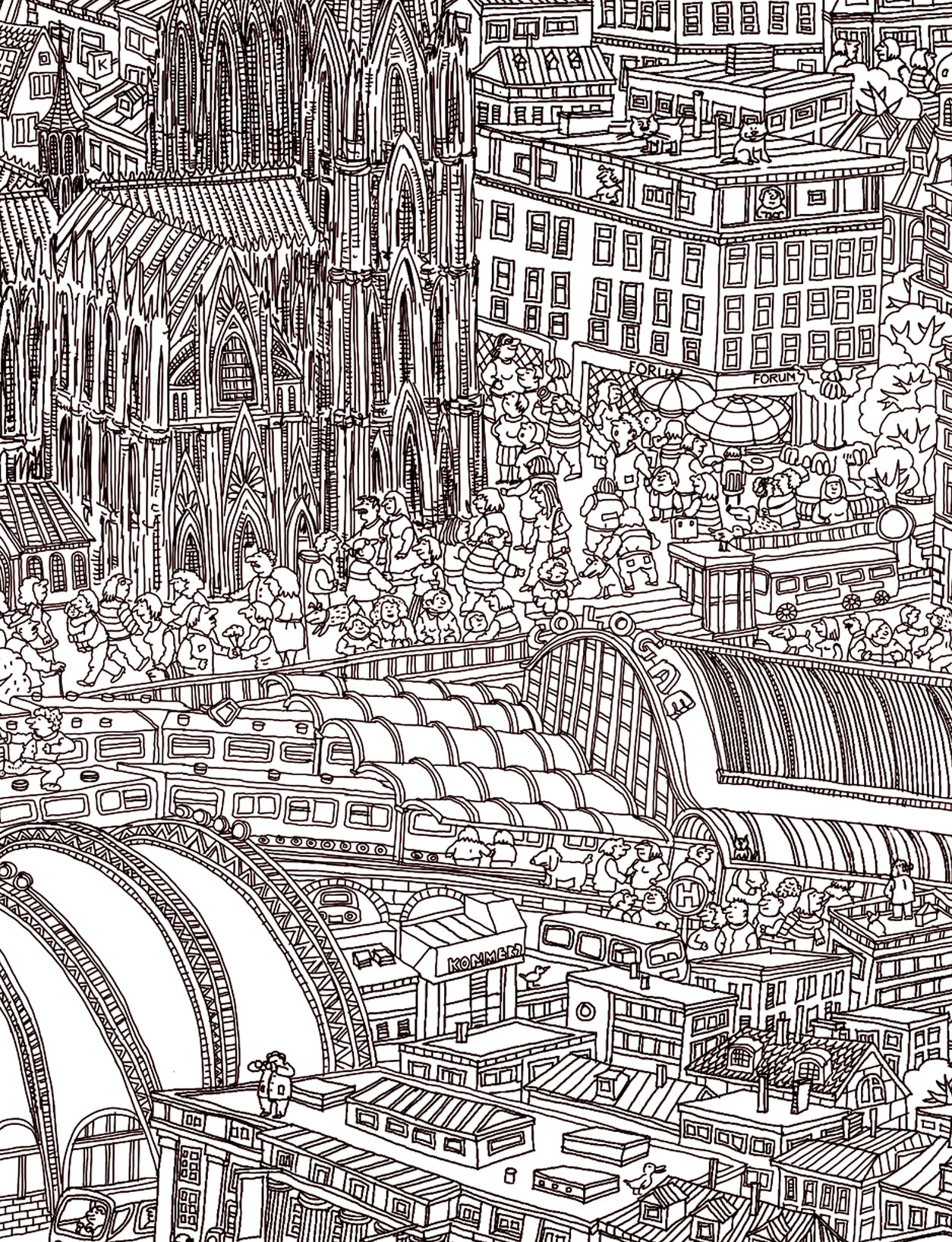 Cologne: City Portrait (Sepia Edition)