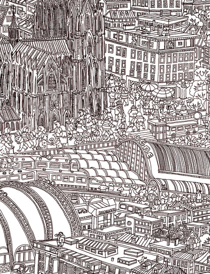 Cologne: City Portrait (Sepia Edition)