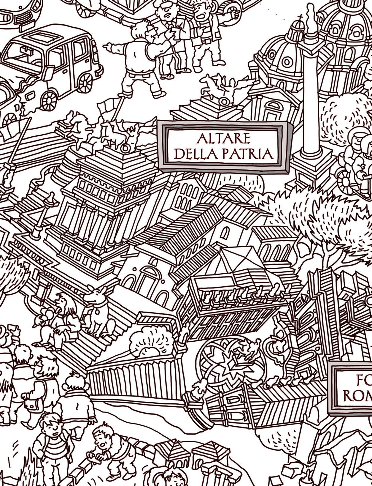 City Portrait (Sepia Edition)