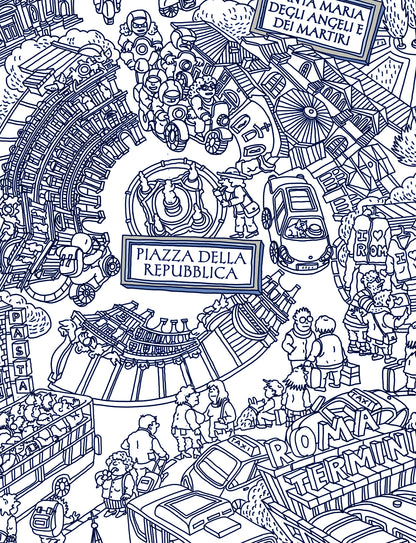 Rome: Ballpoint Sketch Edition