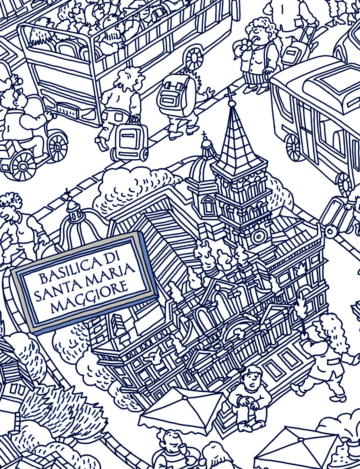Rome: Ballpoint Sketch Edition