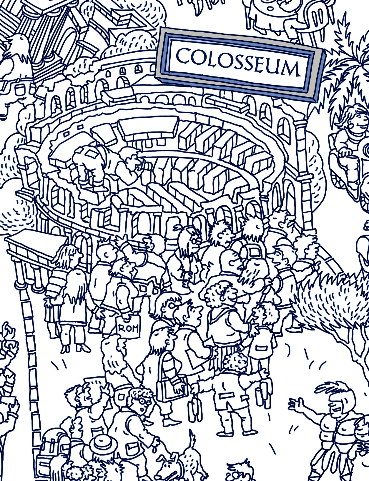 Rome: Ballpoint Sketch Edition