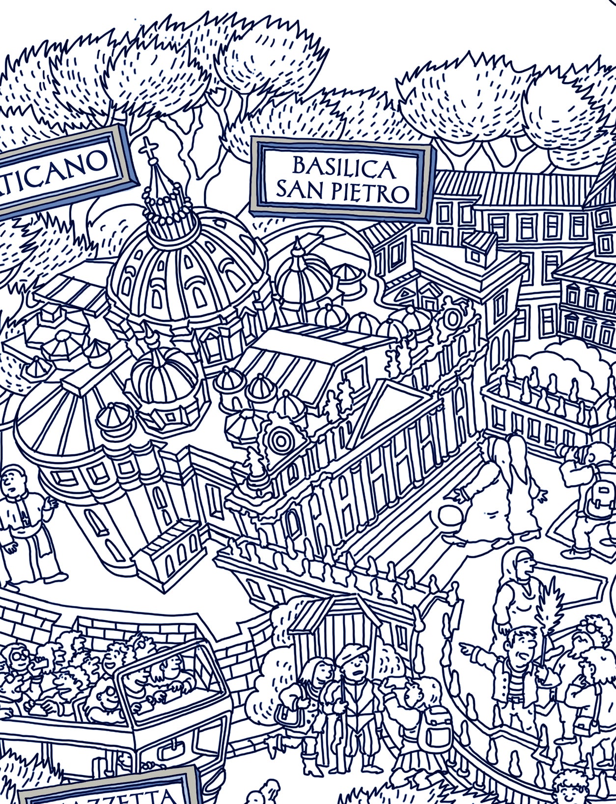 Rome: Ballpoint Sketch Edition