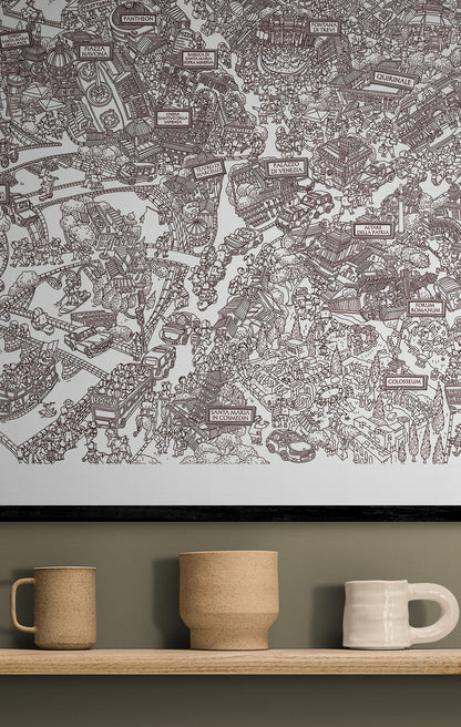 City Portrait (Sepia Edition)