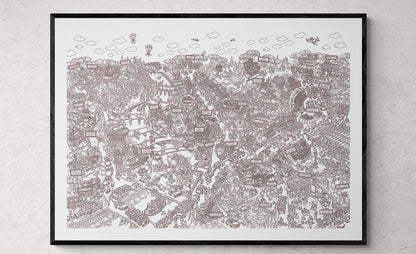 City Portrait (Sepia Edition)